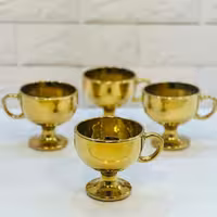 بستنی خوری  طلایی  (4عدد عمده)