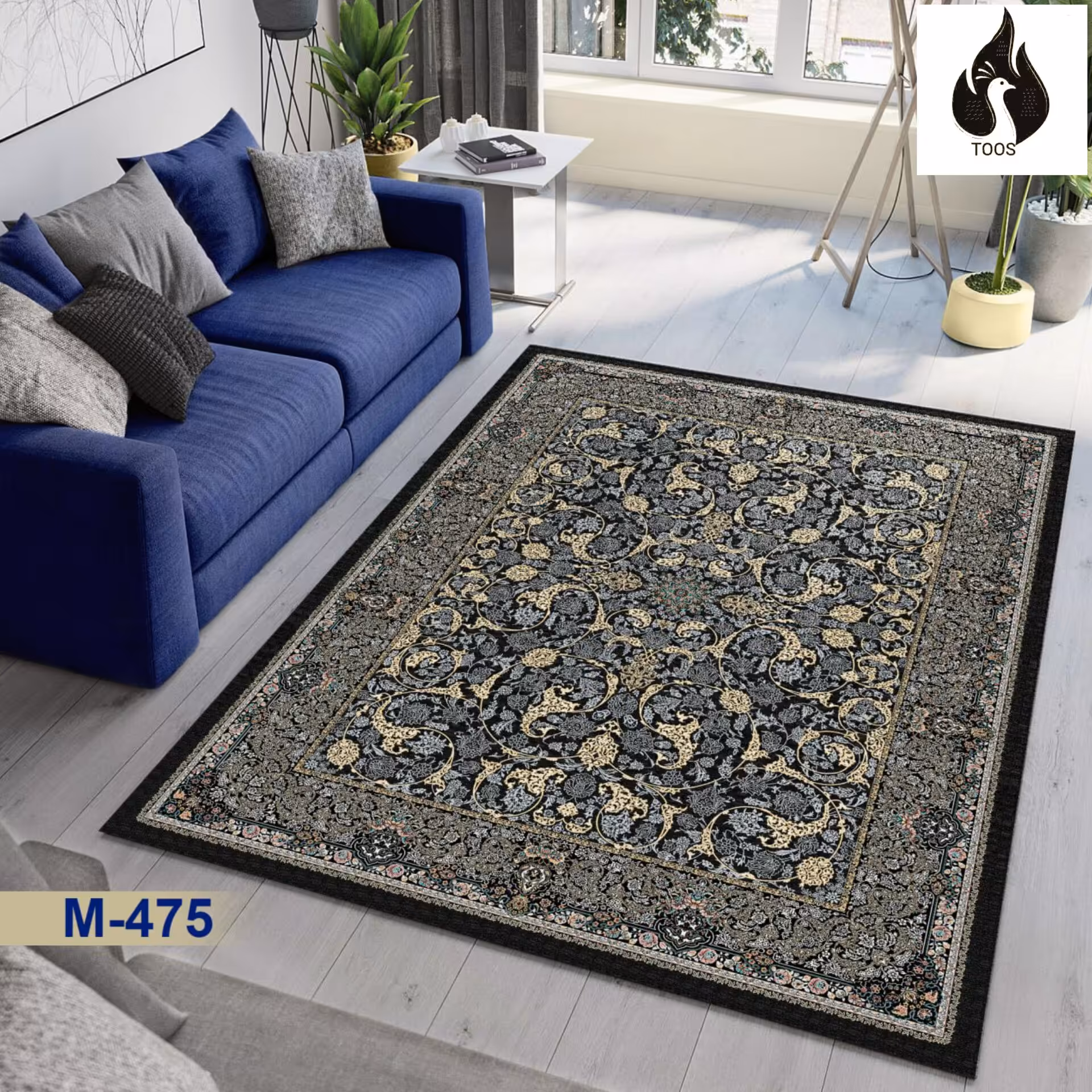 روفرشی پارچه شانل 990 گرم دوخته شده با ضمانت شستشو و ثبات رنگ