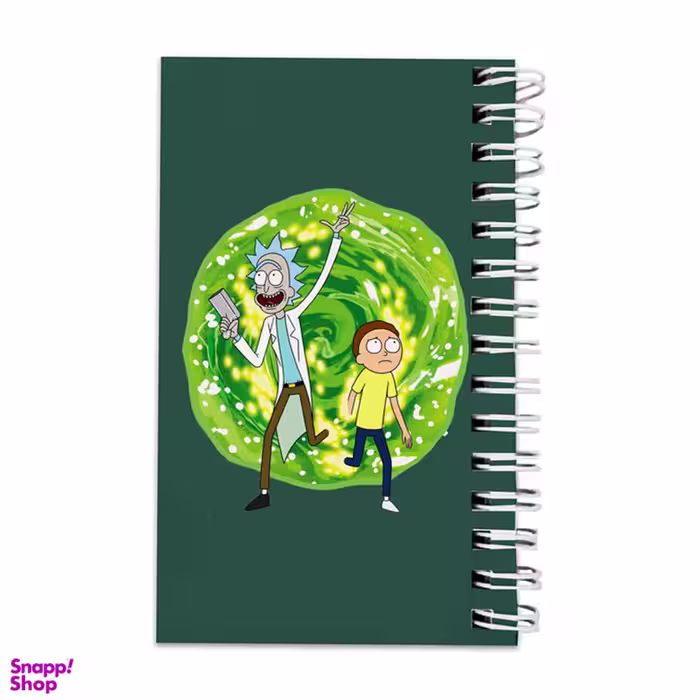دفترچه یادداشت 64 برگ مدل To Do List طرح ریک و مورتی کد 1861648