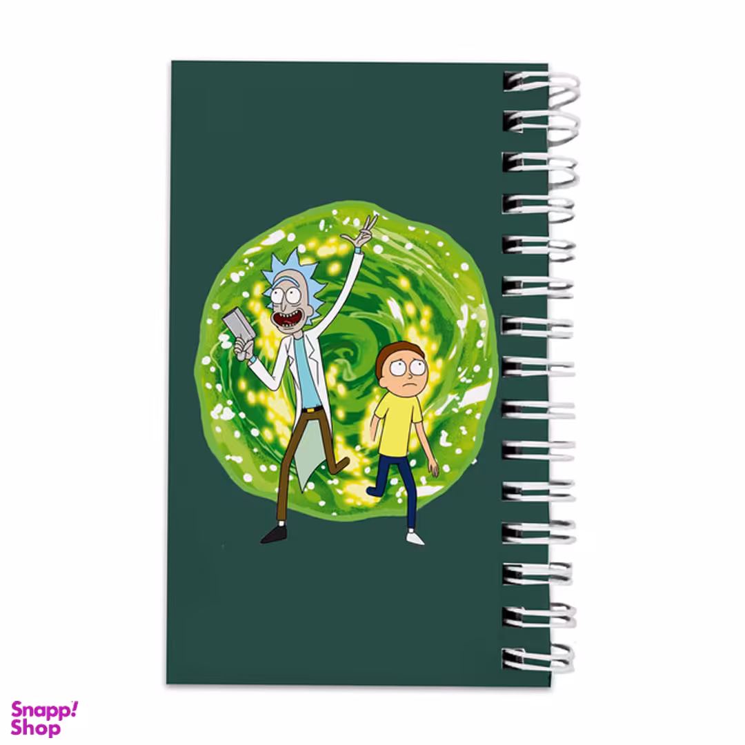 دفترچه یادداشت 64 برگ مدل To Do List طرح ریک و مورتی کد 1861648