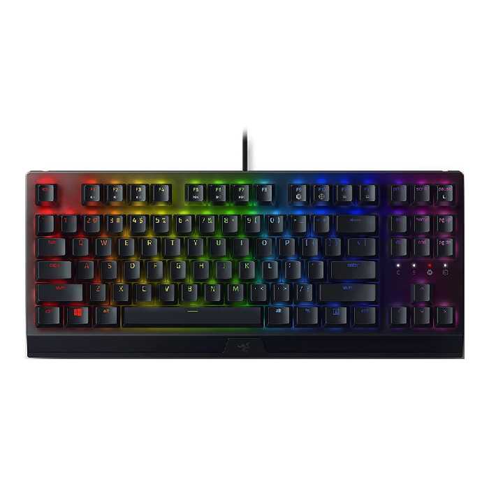 کیبورد مکانیکال گیمینگ ریزر Razer Blackwidow V3 TKL Yellow Switch