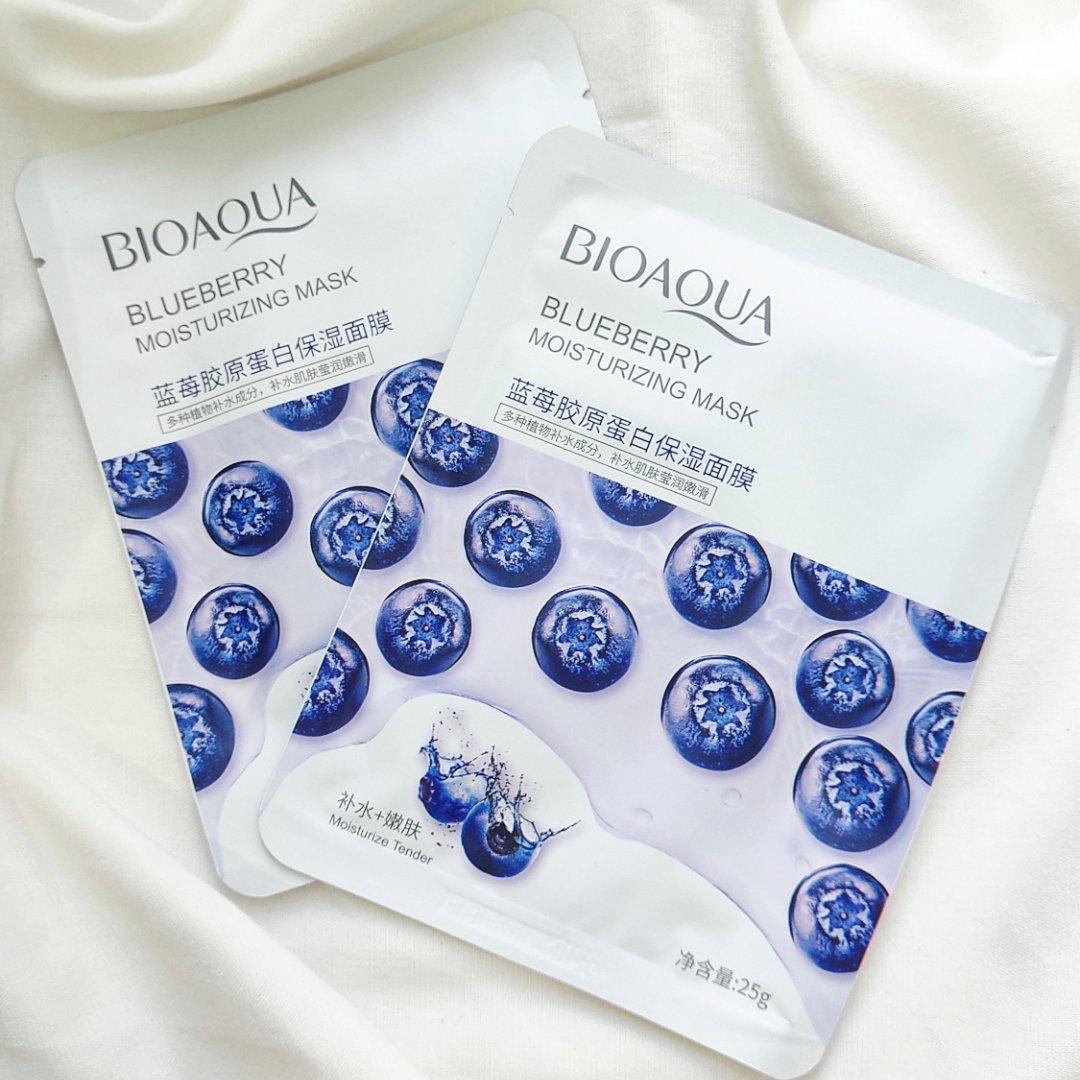 ماسک ورقه ای بلوبری بیوآکوا 