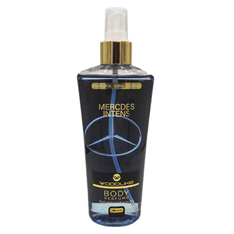 بادی اسپلش مردانه وودلایک مدل Mercdes Intens حجم 250 میل