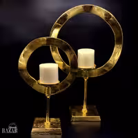 شمعدان ایستاده بزرگ و کوچک