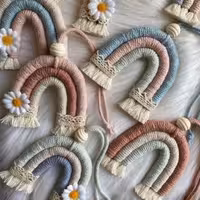 رنگین کمان مکرومه در رنگ و سایز دلخواه قابل سفارش