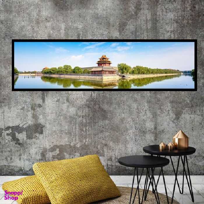 تابلو بکلیت طرح معماری آسیای شرقی مدل کشیده B-7580