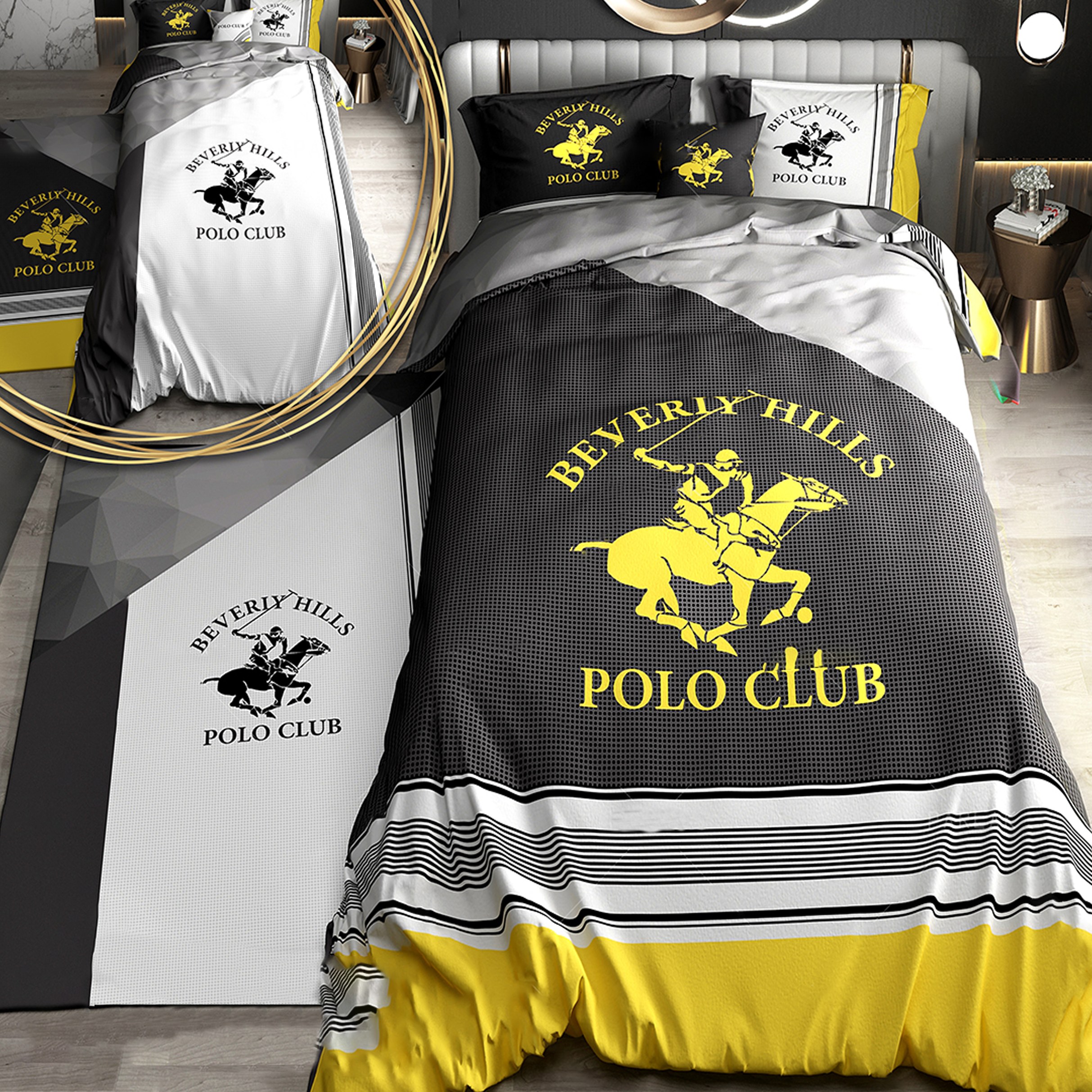 سرویس خواب پارلاک کد 235 مدل پولو کلاب  یک نفره 5 تکه