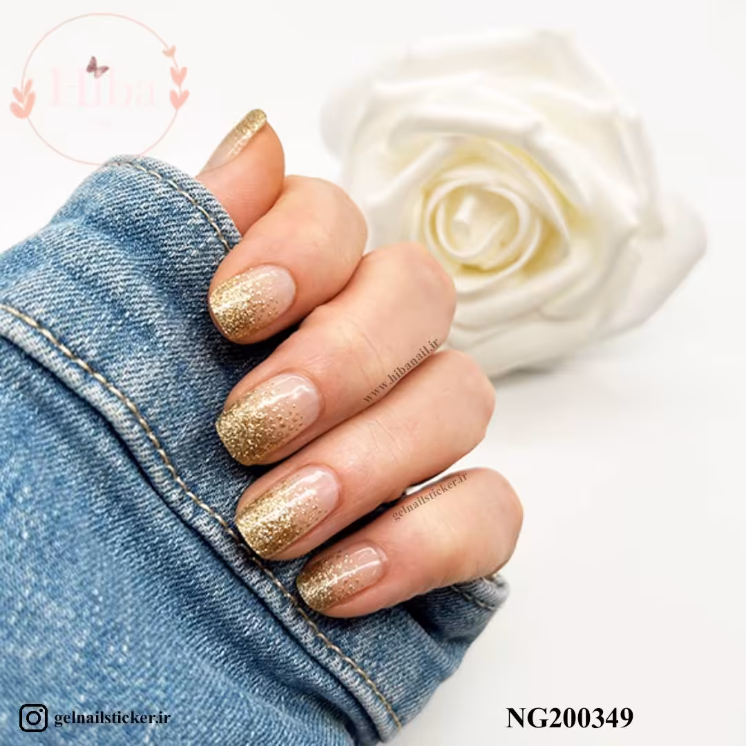 استیکر ژله ای کاشت ناخن (نیل رپ)_کد NG200349