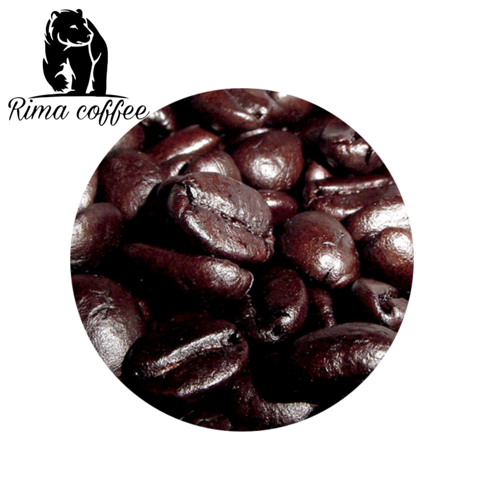 قهوه میکس 100 ربوستا دارک ( kD ) اعلا 250 گرمی (ارسال رایگان) Rima coffee ریما عمده فروش قهوه و ماگ