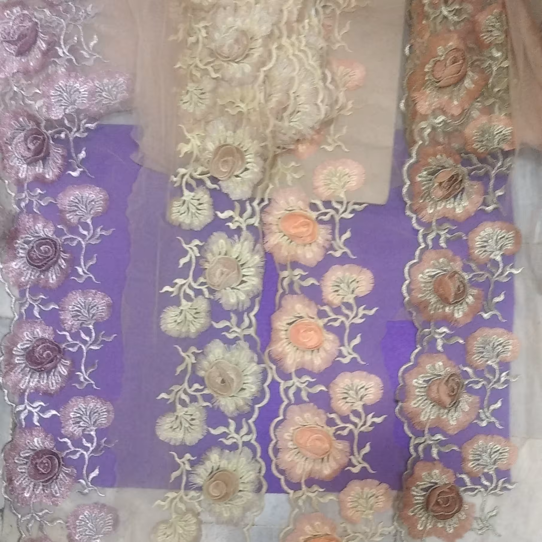 نوار حاشیه گل عرض 10 سانت 1 متر