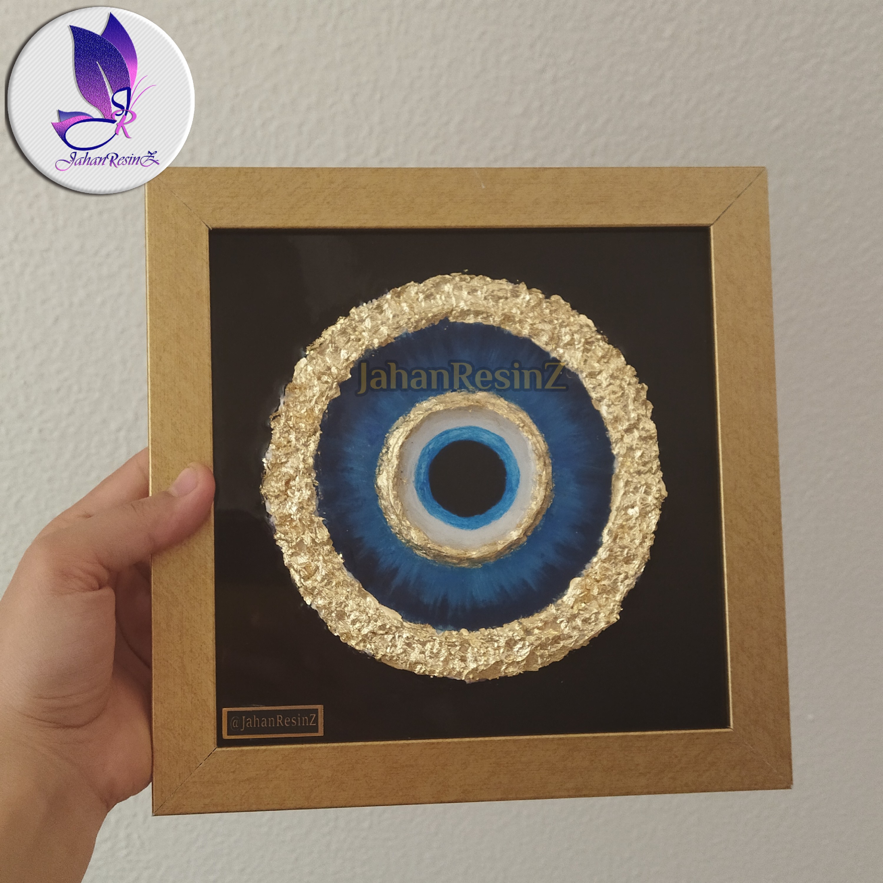 تابلو چشم نظر رزینی20در20 (جاکلیدی رزینی)