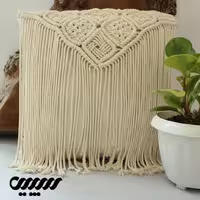 کوسن مکرومه بافی 03