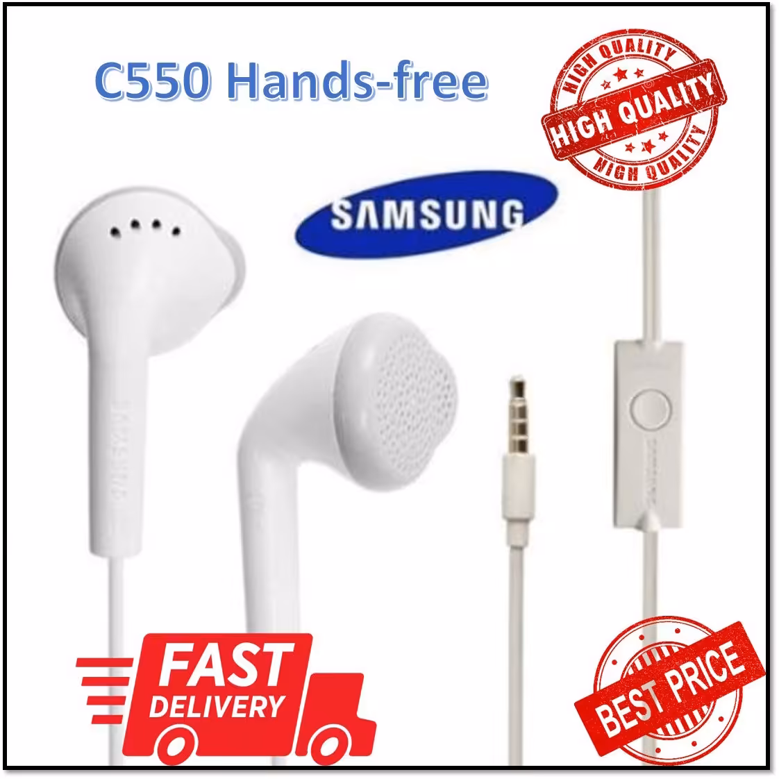 هندزفری اورجینال c550 سامسونگ کیفیت اصلی ساخت ویتنام