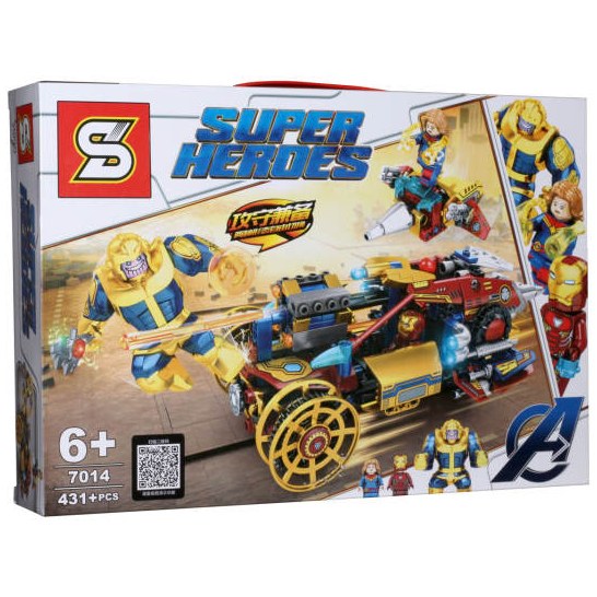 لگو تانوس و قهرمانان  431 قطعه مدل SY7014
