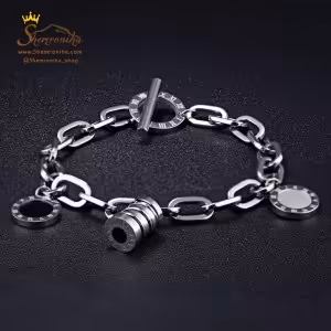 دستبند بولگاری سیلور BNG264S0
