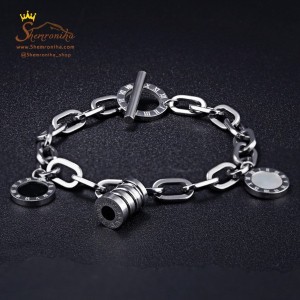 دستبند بولگاری سیلور BNG264S0