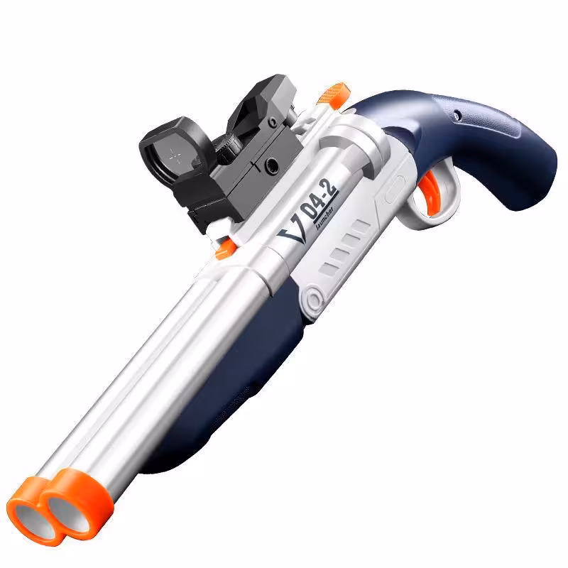 تفنگ دولول پوکه پران 