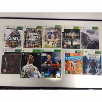 10 عدد بازی  کنسول  XBOX 360  ( قیمت عمده ) 