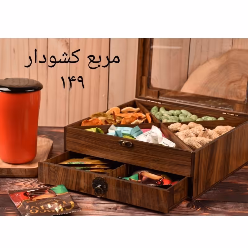 تیبگ مربع خانه مثلثی دو طبقه چوبی مدل 149 