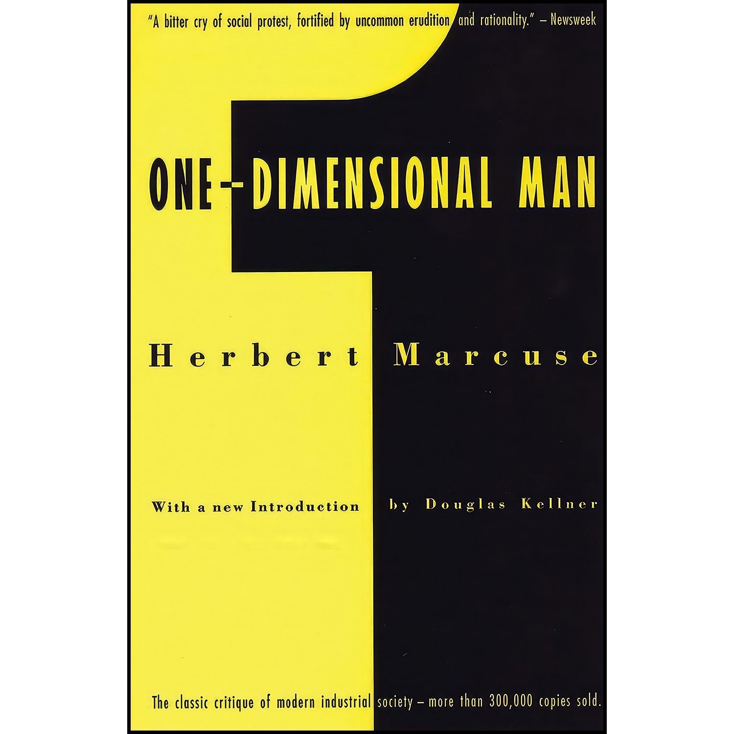 کتاب زبان اصلی OneDimensional Man اثر Herbert Marcuse and Douglas Kellner