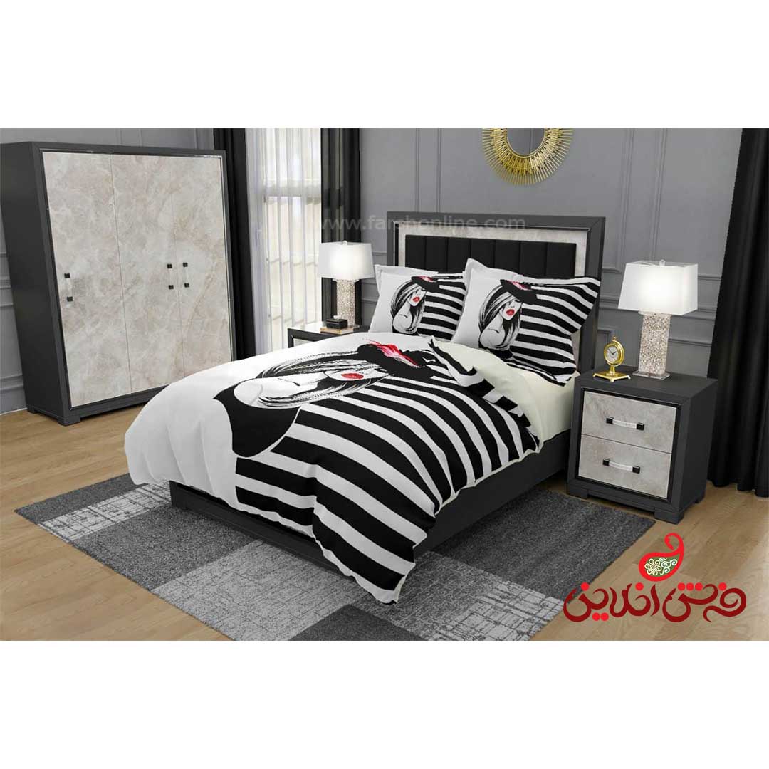 روتختی سه بعدی طرح فانتزی(زن راه راه) کد 3166