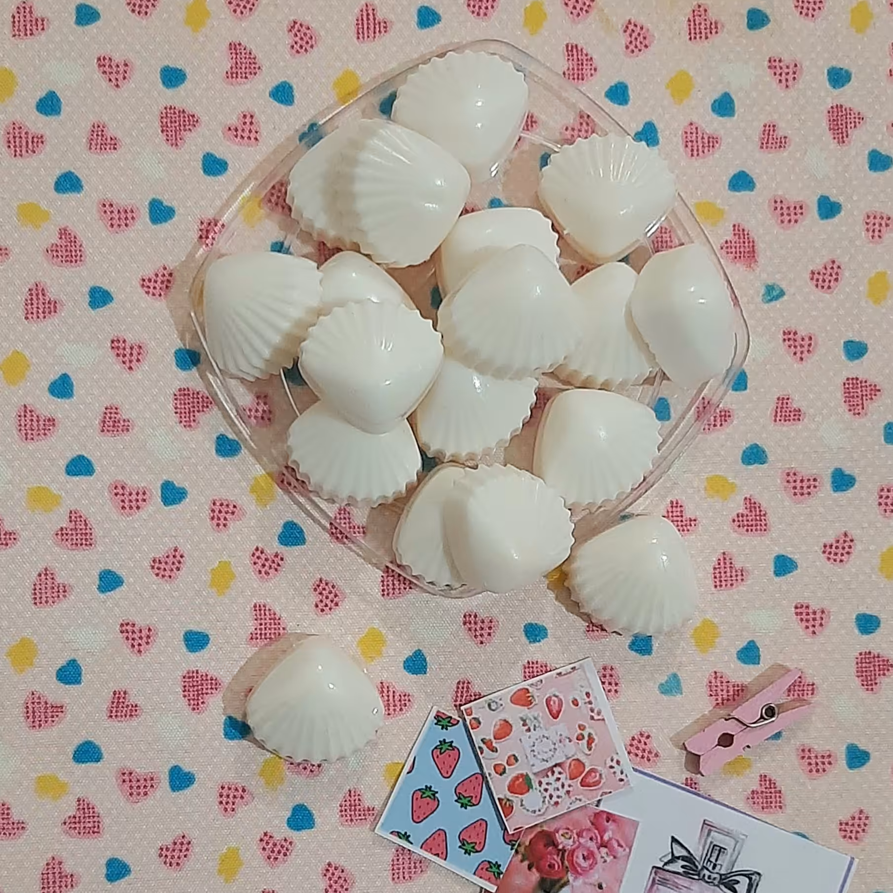 صابون صدف معطر جیبی مناسب  گیفت آموزشی حرف ص برای دانش آموزان و کلاس اولی  هاو گیفت صابونی جشن الفبا و صاد  و گیفت عروسی