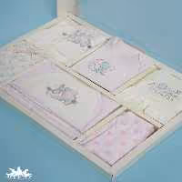 بیست تکه نی نی سان مدل فیل صورتی