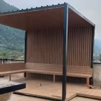 پرگولای چوب پلاست 