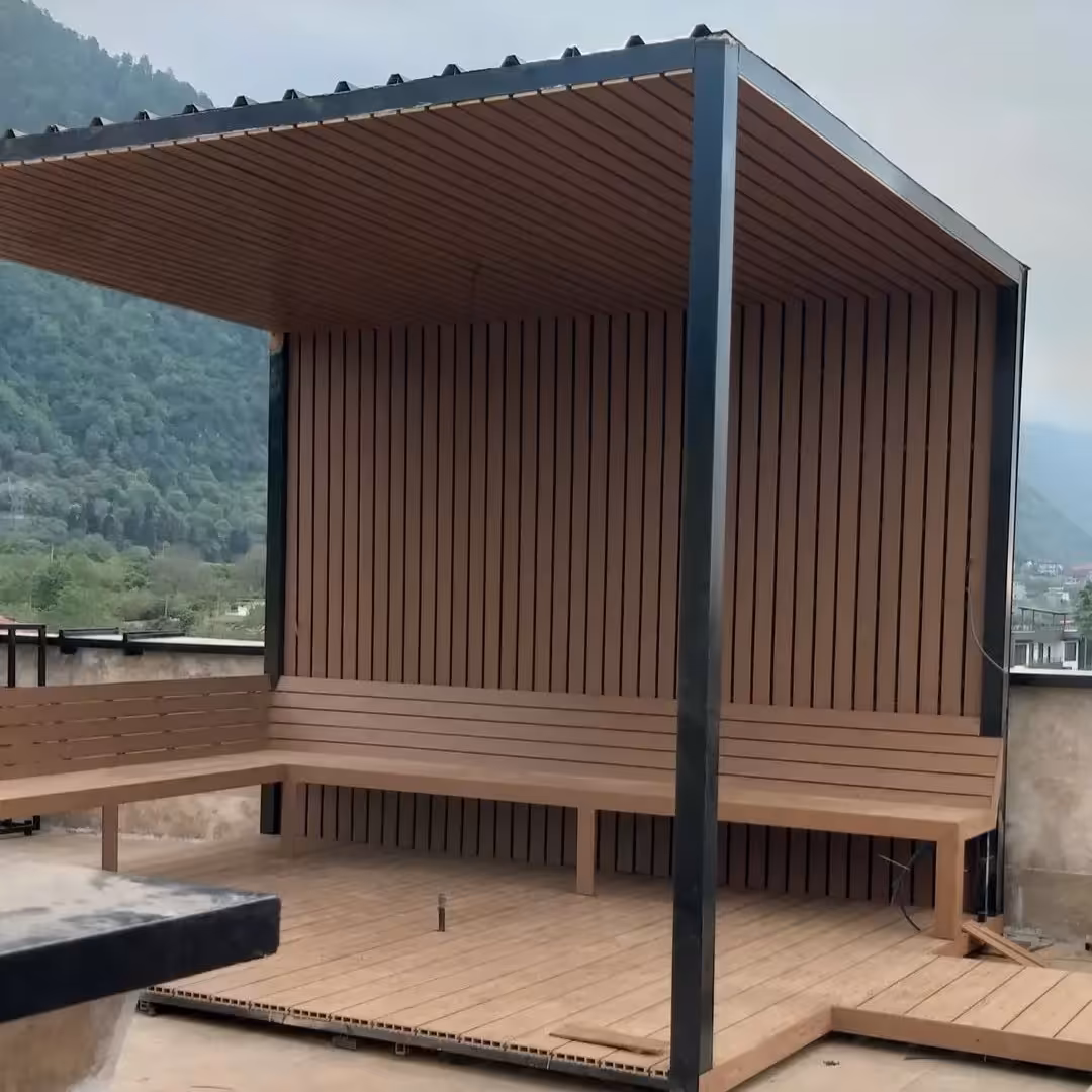 پرگولای چوب پلاست 