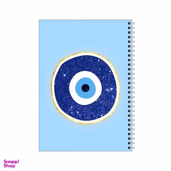 دفتر مشق 100 برگ بامبیلیپ طرح چشم نظر کد 7777131