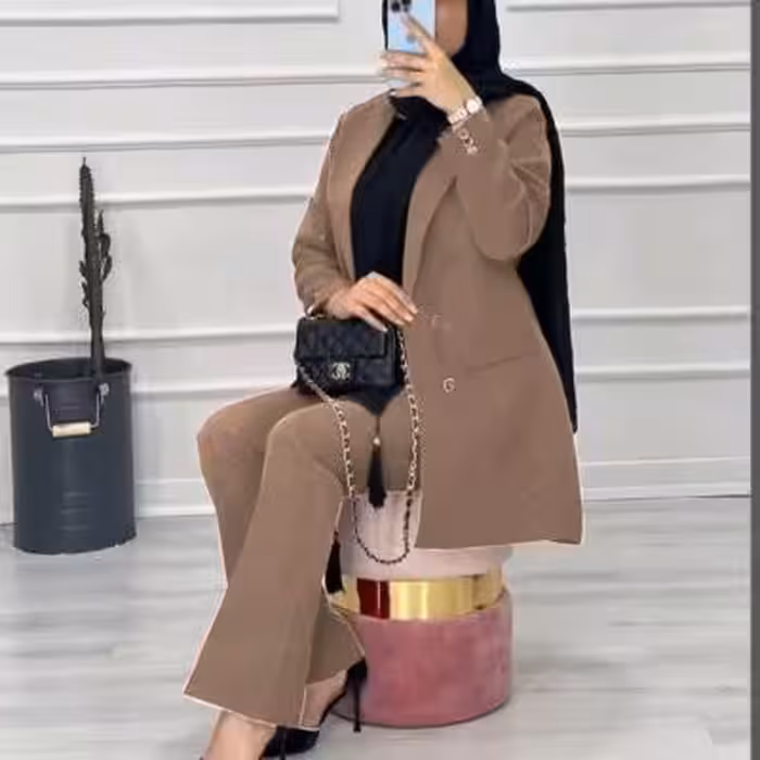 کت شلوار صدف