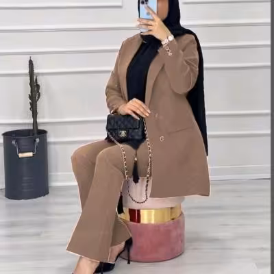 کت شلوار صدف