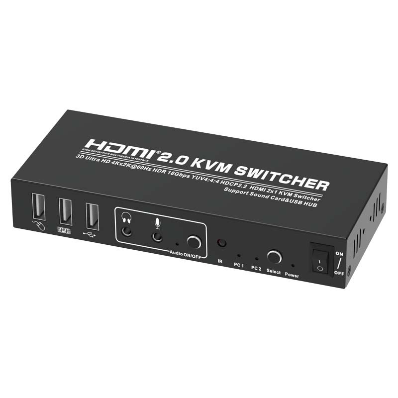 KVM سوئیچ 2 پورت تی سی تی TC-KSW-21U