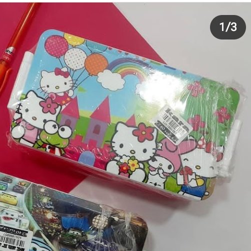 ظرف غذا کارا مستطیلی دوطبقه طرح کیتی 