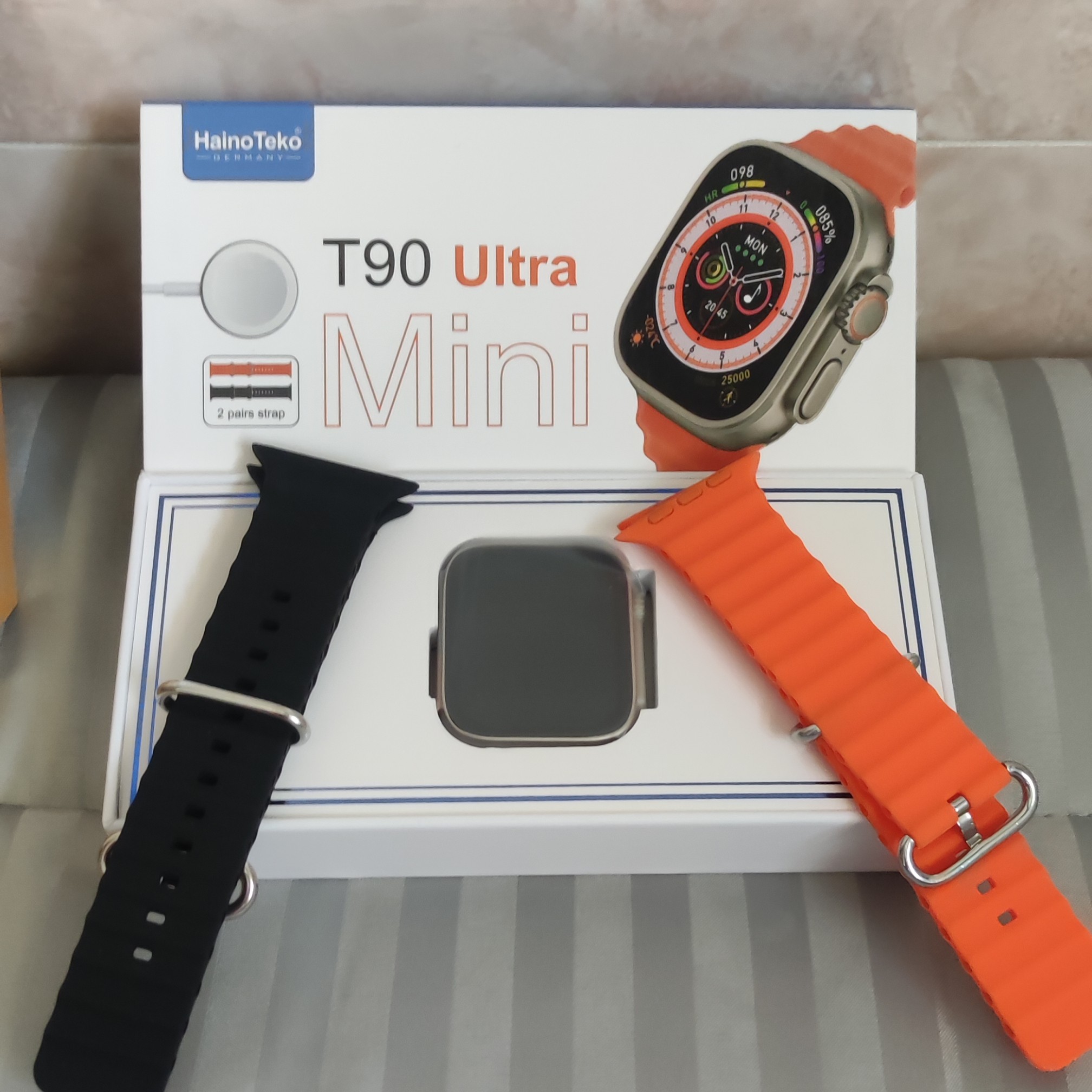 ساعت هوشمند هاینوتکو مدل T90 ultra mini 