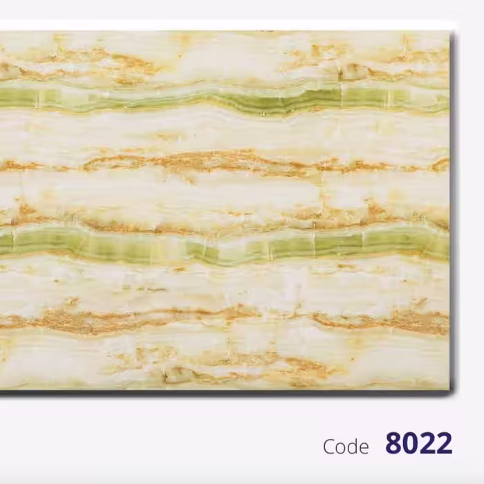 ماربل شیت کد 8022 ابعاد 60در120 cm ضخامت 2.5میل (پس کرایه)