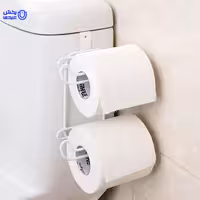 آویز حوله و دستمال کابینتی دوتایی