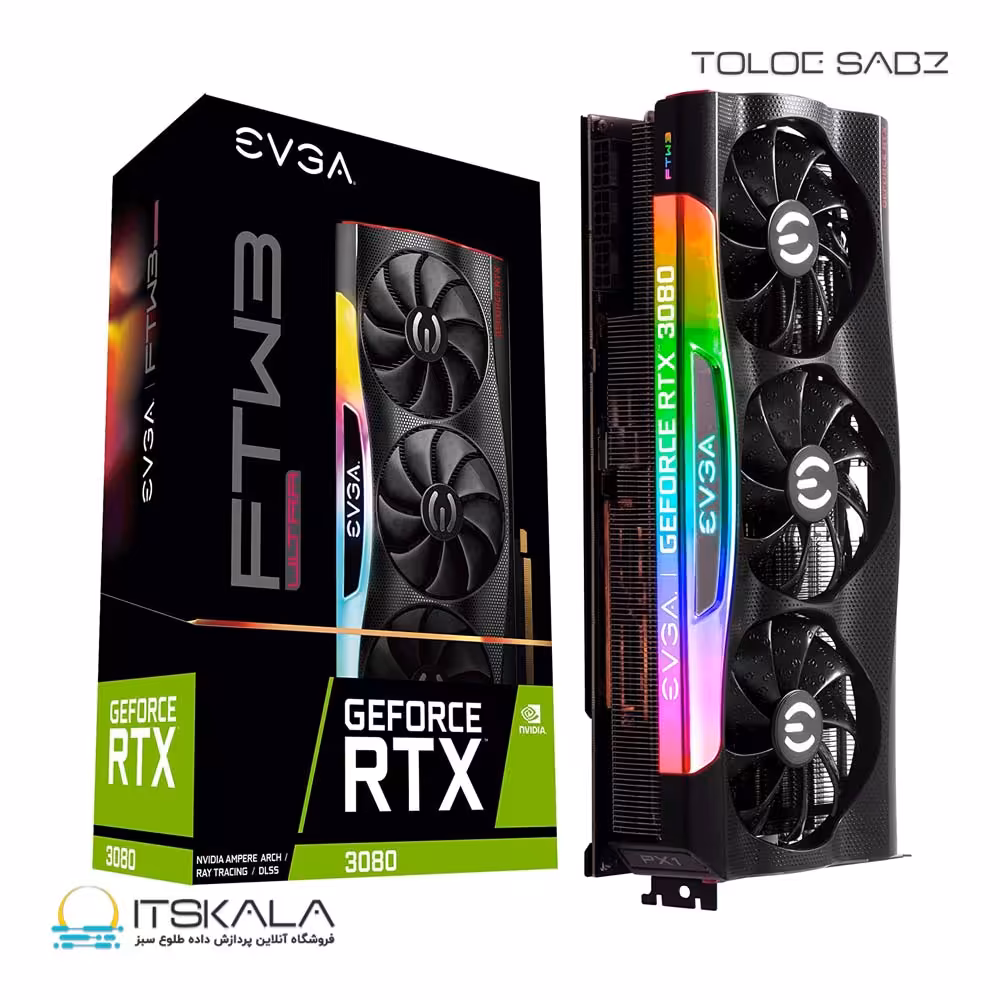 کارت گرافیک ای وی جی ای EVGA GeForce RTX 3080 Ti FTW3 ULTRA GAMING 12GB | ITSKALA