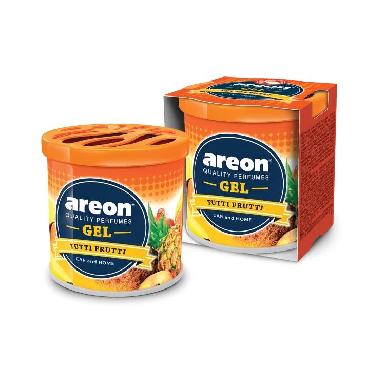 خوشبوکننده ژله ای (GEL) خودرو آرئون با رایحه توتی فروتی (TUTTI FRUTTI)
