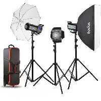 کیت فلاش نورپردازی GODOX STUDIO FLASH LIGHT KIT QS300 II