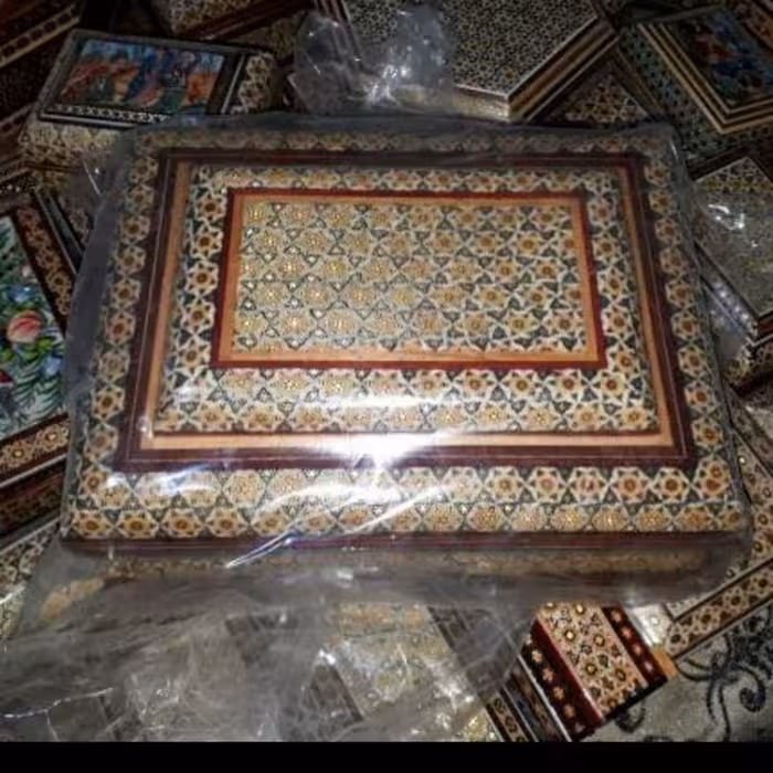 جعبه کتاب و قرآن سایز 24 در 18 سانتیمتر درجه یک