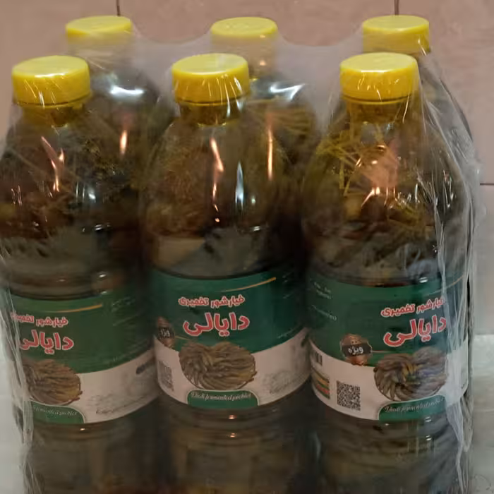 خیارشور ویژه ریز بطری 850 گرمی 12 عدد ارسال پستی