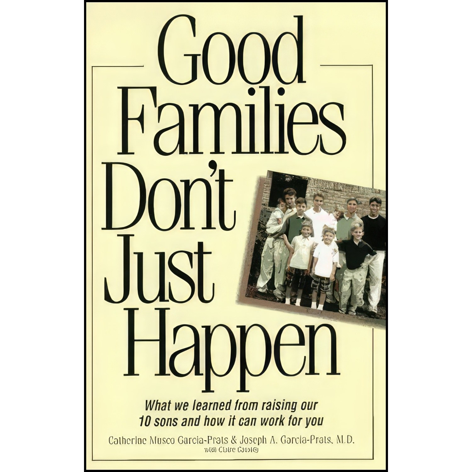 کتاب زبان اصلی Good Families Dont Just Happen اثر جمعی از نویسندگان