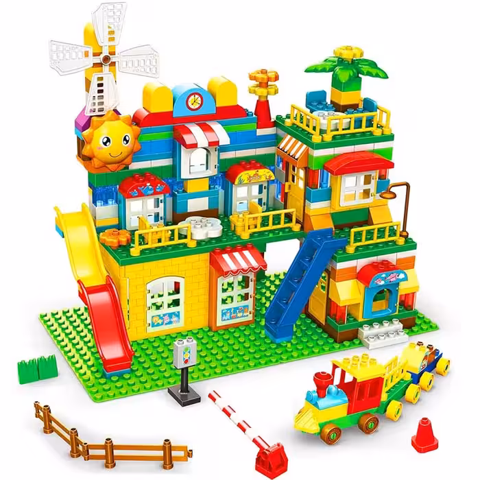 اسباب بازی لگو دوپلو 272 تکه مدل آسیاب بادی کد A920