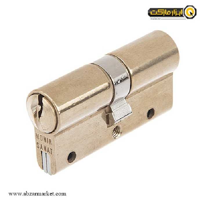 سیلندر قفل گلابی منیر صنعت 6 سانتی متر مدل 402