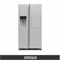 یخچال فریزر ساید بای ساید اسنوا مدل آدینا S2DI-S110-W سفیدمتالیک