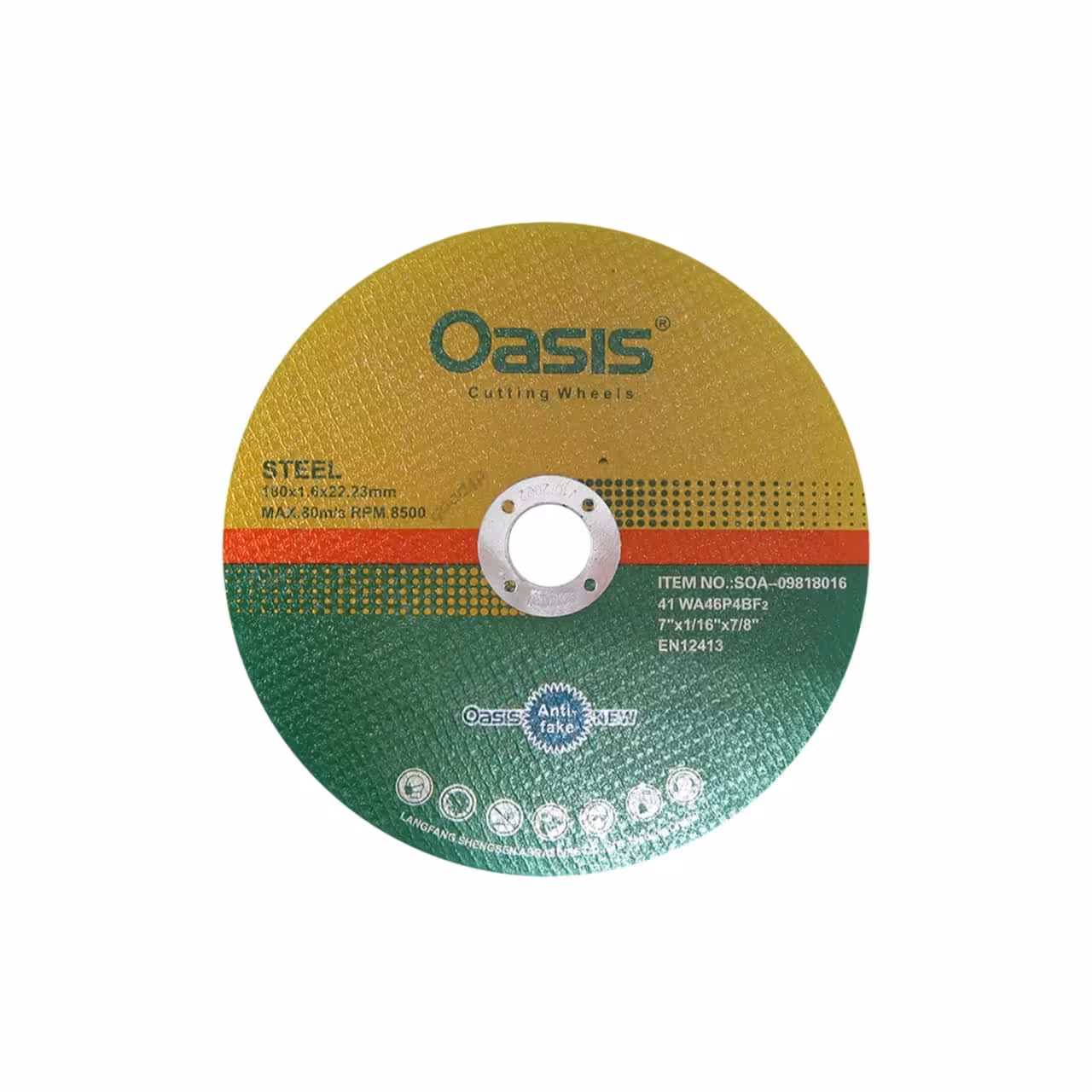 صفحه برش استیل بزرگ 180 میلی متر اوسیس OASIS