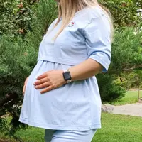 تیشرت بارداری و شیردهی تک رنگ
