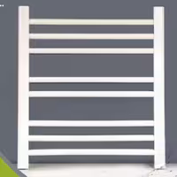 حوله خشک کن سفید دکومکور مدل داغدار