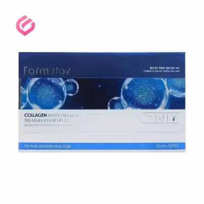 فیلر درمانی مو کلاژن فارم استی | Farmstay Collagen Water Full Moist Treatment Hair Filler